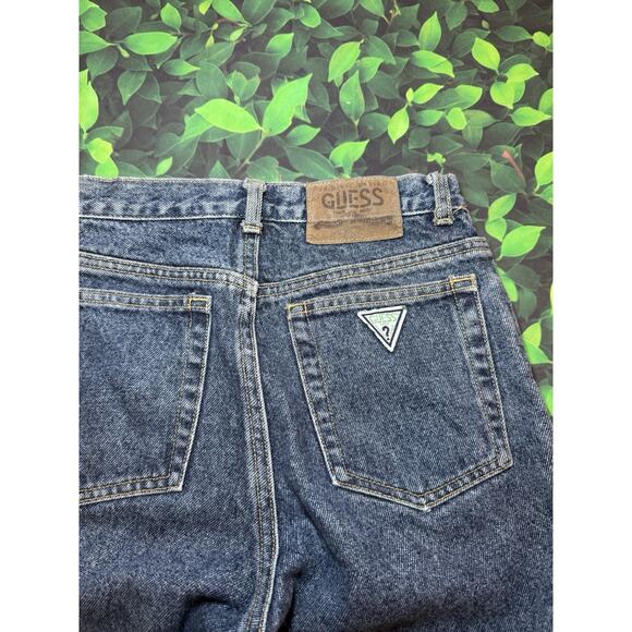Guess Vintage Women’s Jeans Cotton straight Leg Blue Denim Size 31 - Picture 7 of 8